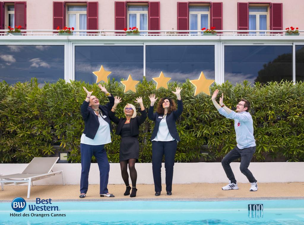 L’Hôtel des Orangers Cannes passe en 4 étoiles et rejoint Best Western®