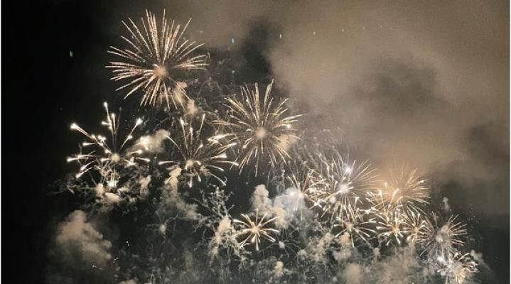 The 2022 International Pyrotechnic Art Festival in Cannes