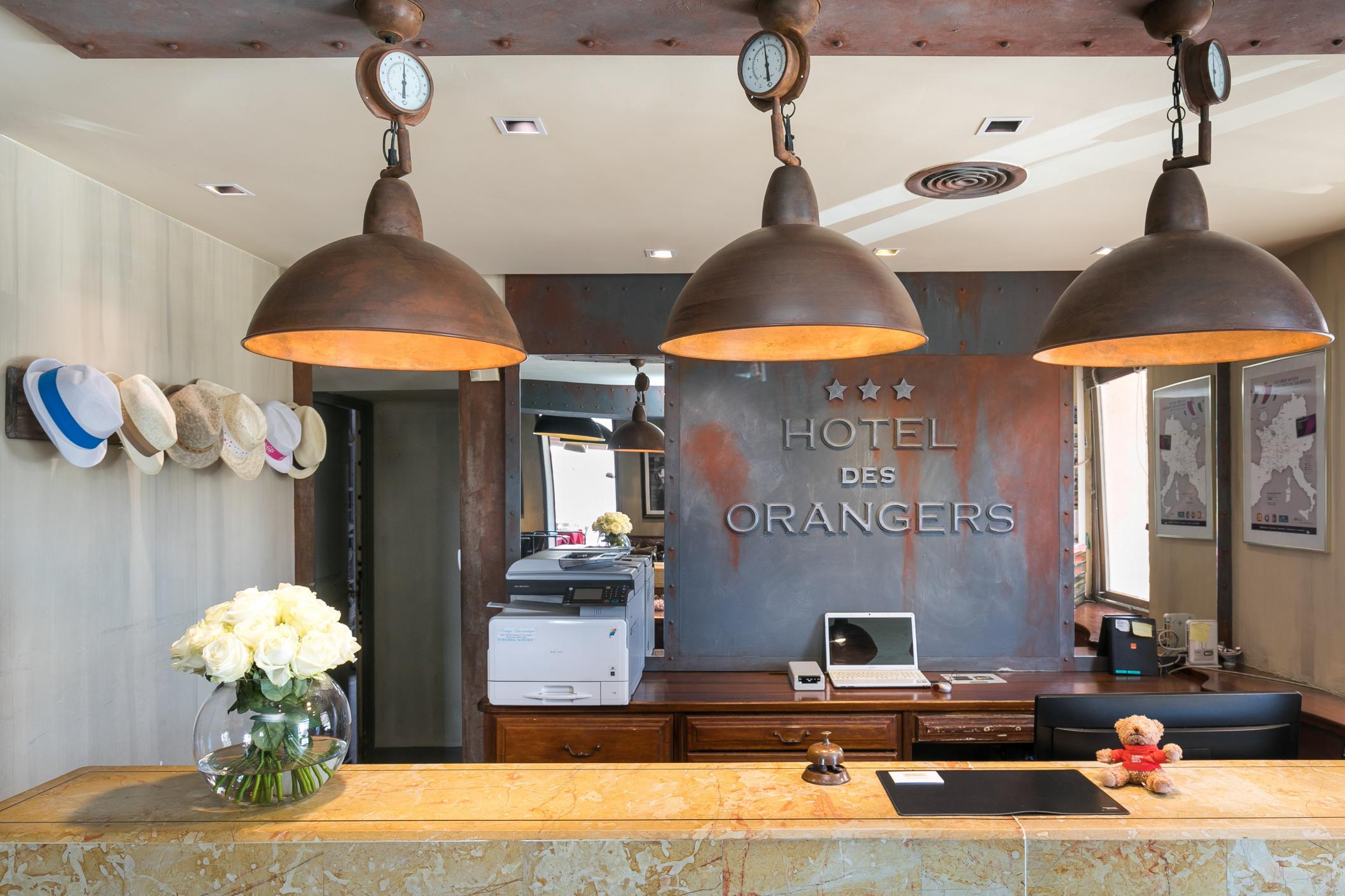 Hotel des Orangers - Réception