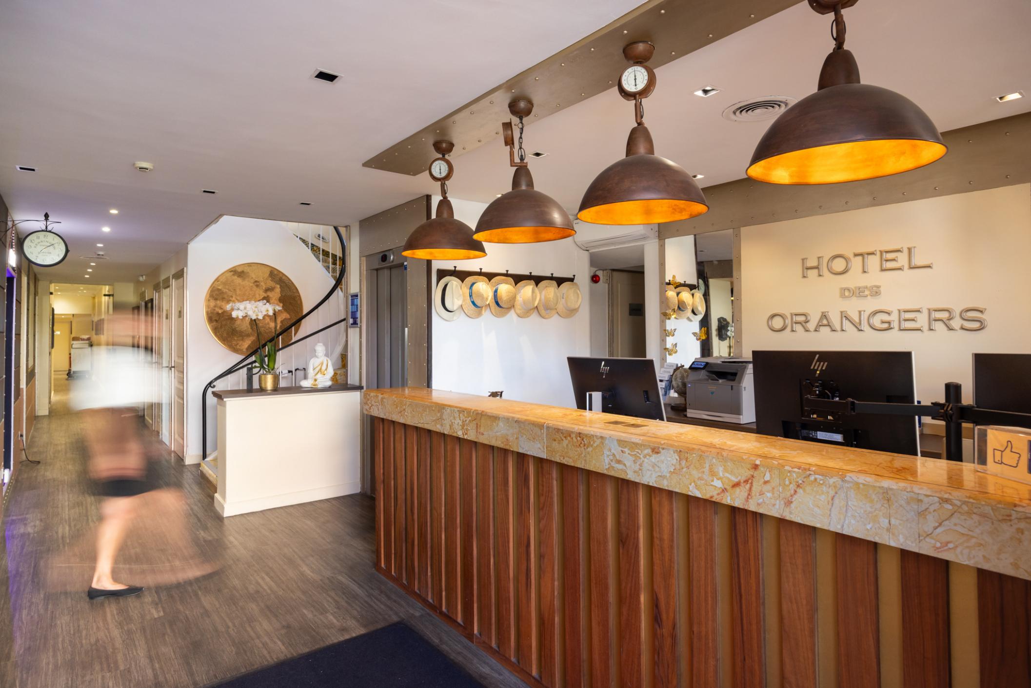 Hotel des Orangers - Réception